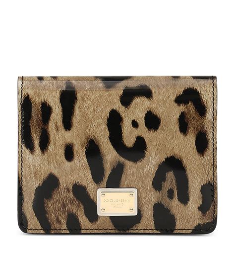 dolce gabbana wallet leopard|dolce gabbana wallet men's.